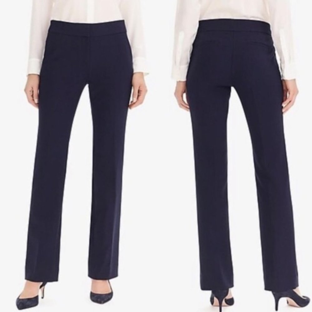 Talbots | High Rise Navy Blue Straight Pants 22WP NWT